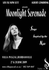 Bachianas #5 will be performed in "Moonlight Serenade" and is recorded by Louise Howlett on her latest CD