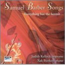Judith Kellock's CD of Barber Songs