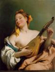 Mandolin Player: Giovanni Tiepolo (1696-1770)