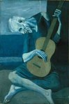 Picasso: "The Old Guitar Player" 1903